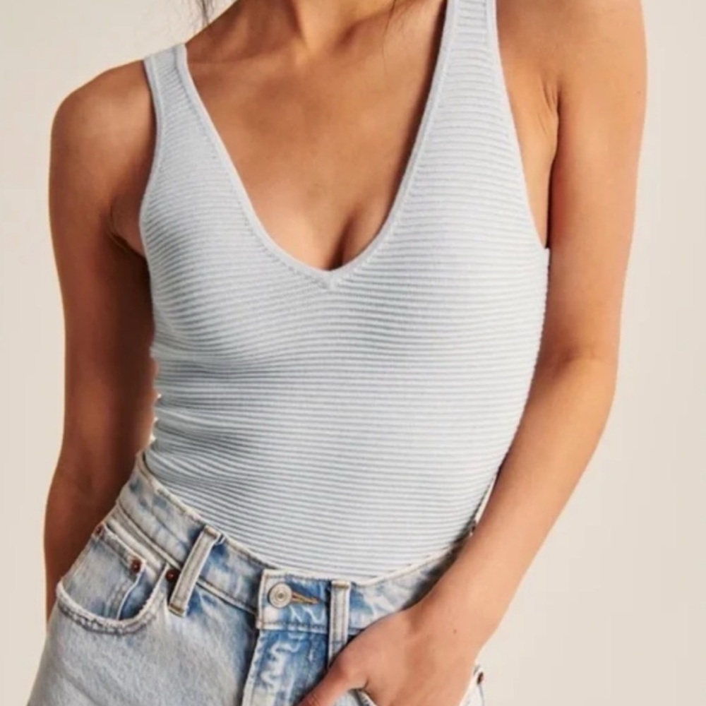 Abercrombie & Fitch Ribbed Bodysuit